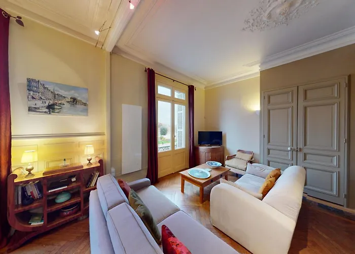 Apartman L'avant Port Stunning View Of Honfleur's Outer Harbor 53 M 4 Guest